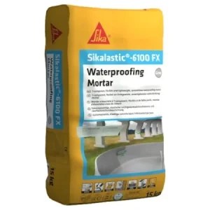 SIKALASTIC 6100 FX, Membrana cementoasa impermeabila salvat!