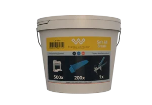Set nivelare System Leveling 3 mm, 500 clipsuri + 200 pene + 1 cleste salvat!
